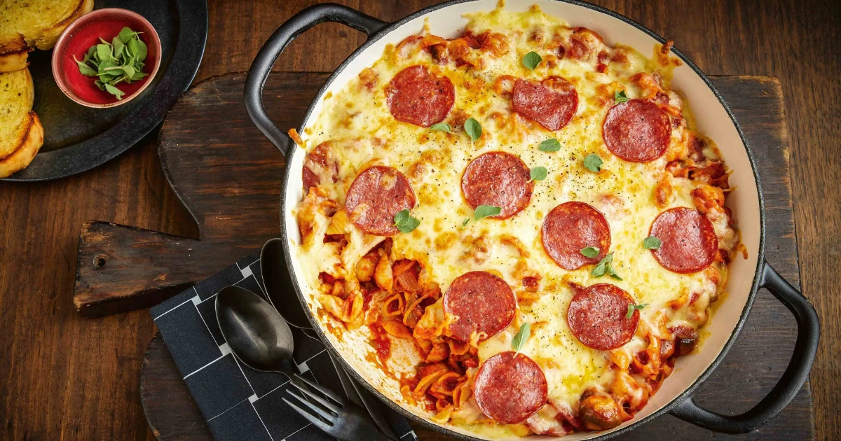 Pepperoni Pizza Pasta Recipe