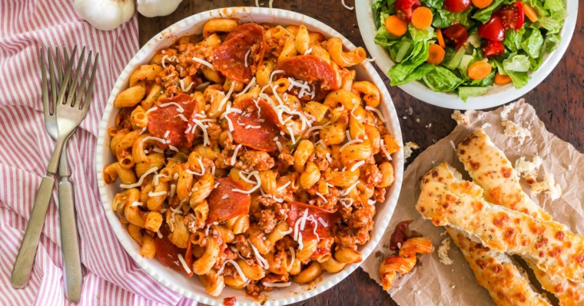 Instant Pot Pizza Pasta