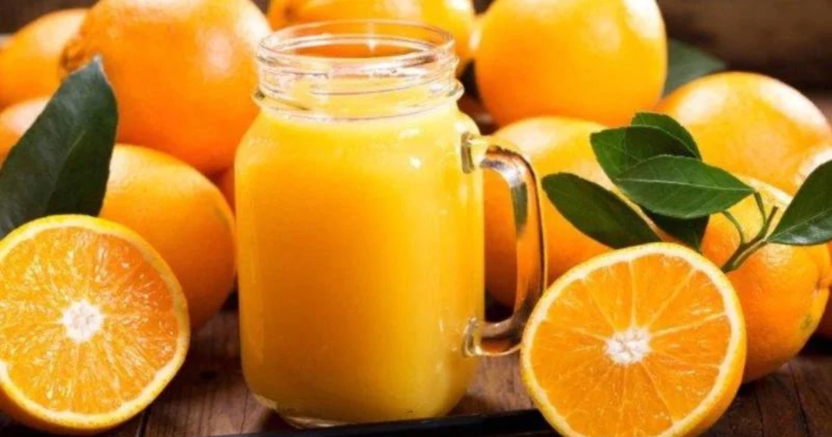 Fresh orange hotsell juice nutrition